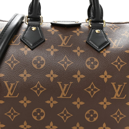 Louis Vuitton Reverse Monogram Speedy Trunk 25 6 of 9