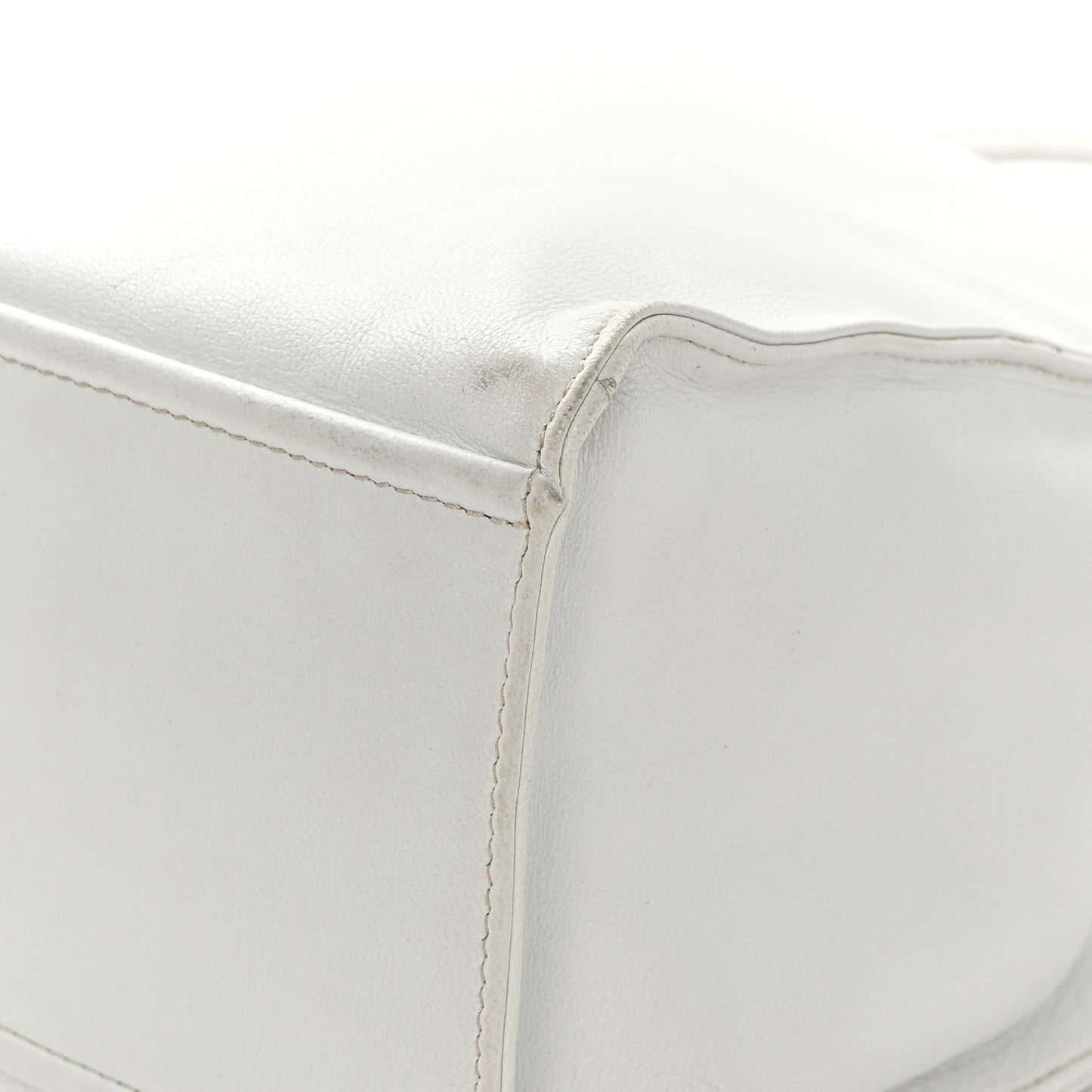 Soft Calfskin Tote White