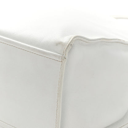 Prada Soft Calfskin Tote White 10 of 21
