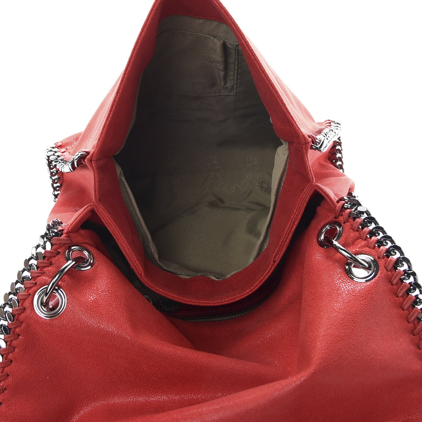 Shaggy Deer Falabella Shoulder Bag Red