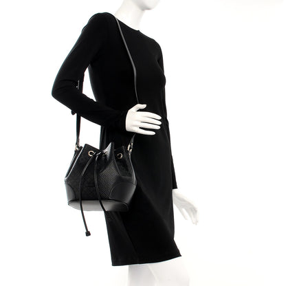 Gucci Bright Diamante Small Bucket Bag Black 2 of 10