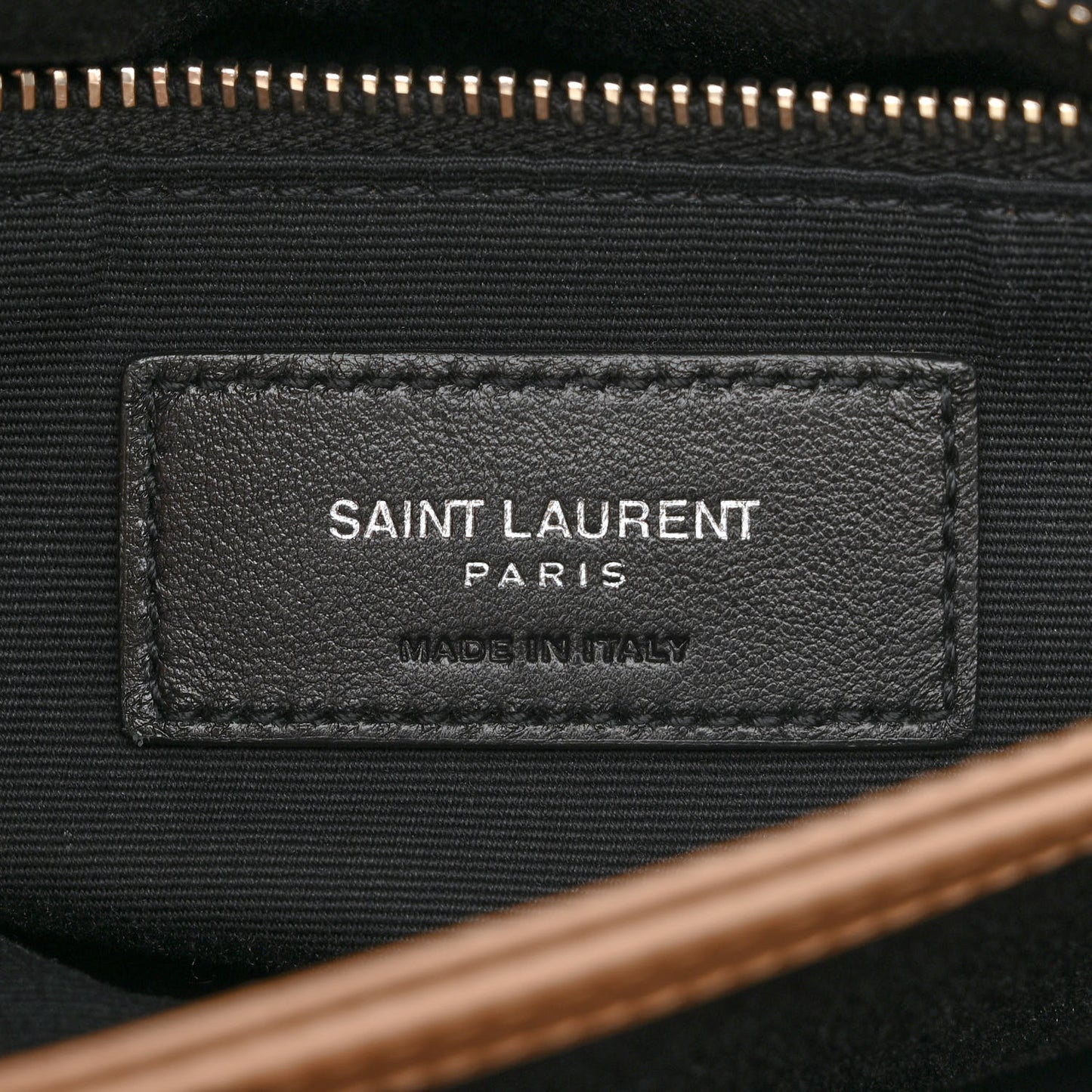 Calfskin Y Quilted Monogram Toy Loulou Crossbody Bag Dark Beige