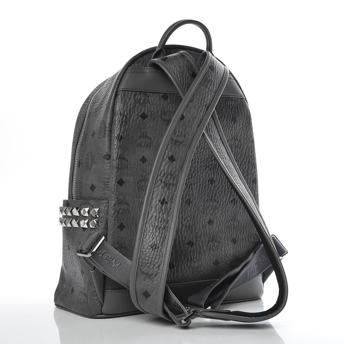 Visetos Side Stud Medium Stark Backpack Grey