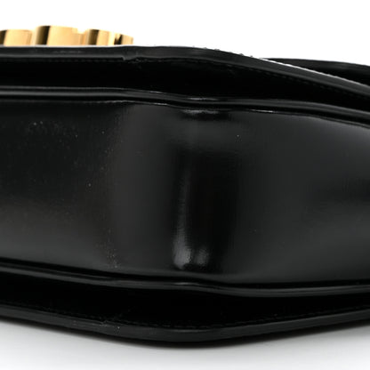Celine Shiny Calfskin Small Triomphe Black 10 of 10