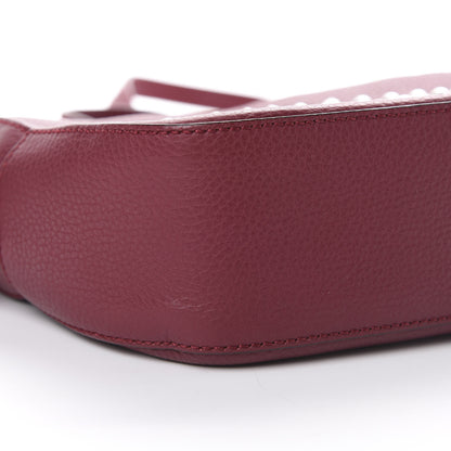 Gucci Pebbled Calfskin Studded Small Soho Disco Bag Soft Burgundy 8 of 10