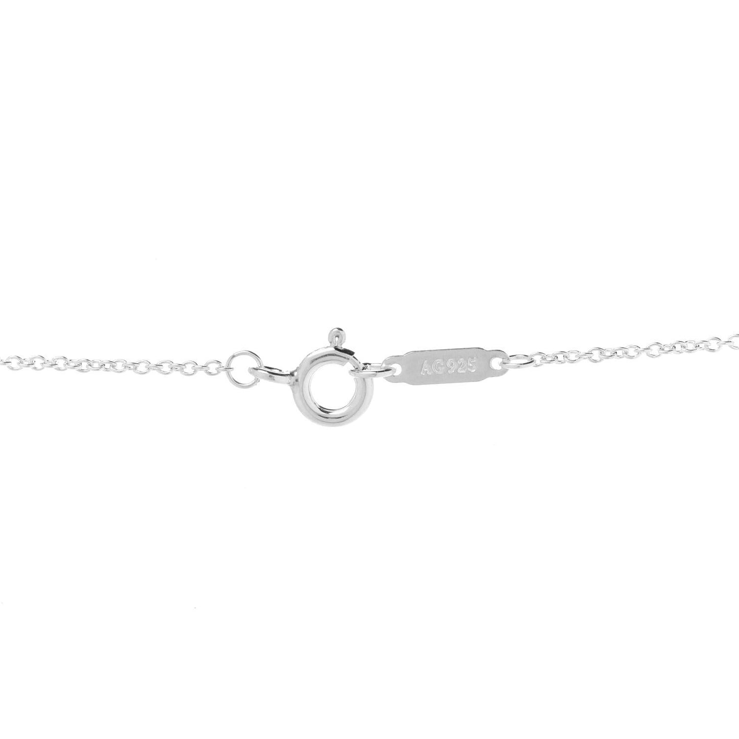 Sterling Silver 1837 Interlocking Circles Pendant Necklace