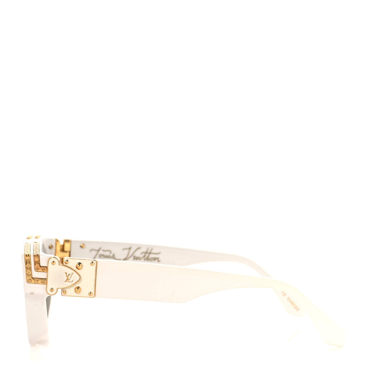 Louis Vuitton Acetate 1.1 Millionaires Z1166E Sunglasses White 3 of 6