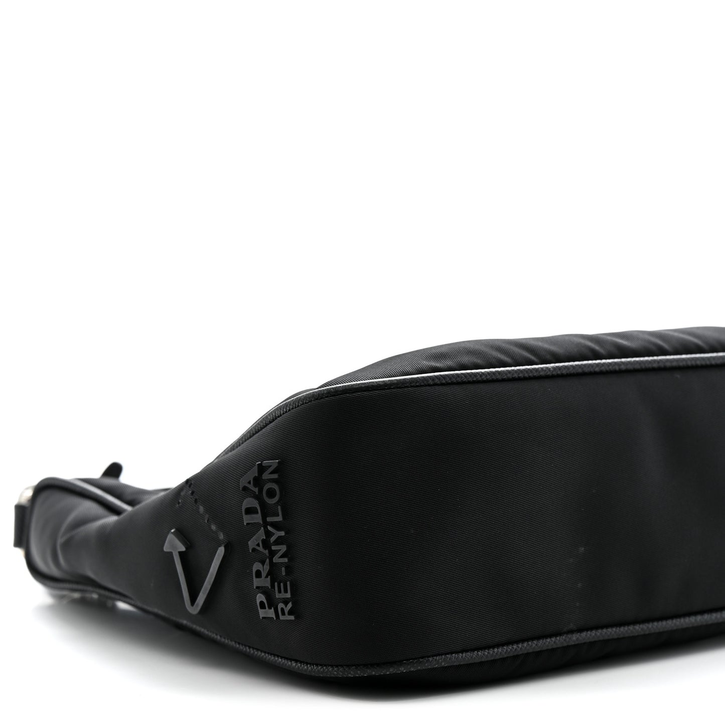 Re-Nylon Saffiano Re-Edition 2005 Shoulder Bag Black