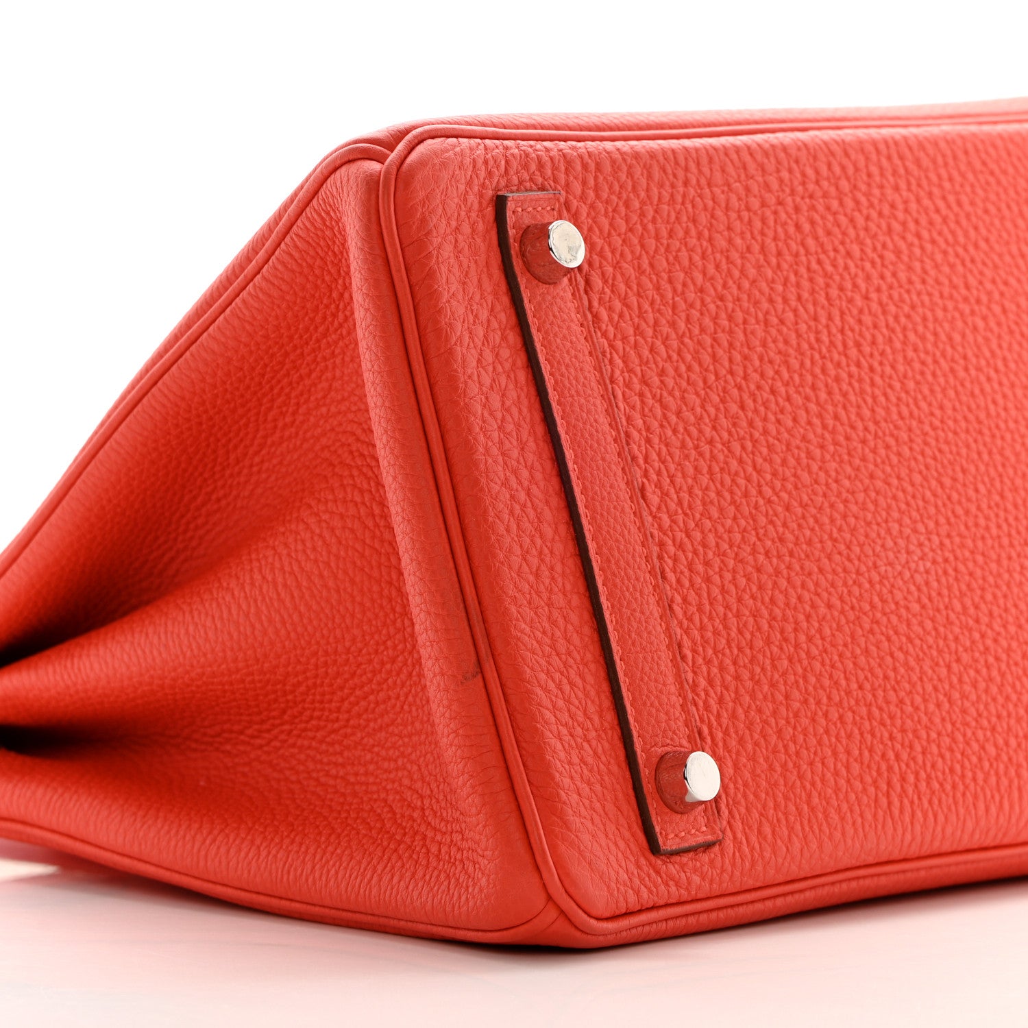 Hermes Togo Birkin 30 Capucine 9 of 16