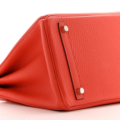 Hermes Togo Birkin 30 Capucine 9 of 16