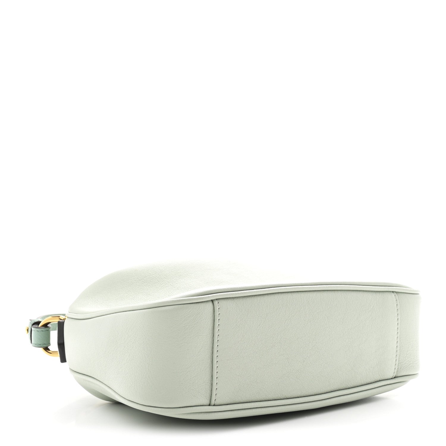 Gucci Softy Wonka Textured Dollar Calfskin Small Diana Shoulder Bag Pale Green 4 of 10
