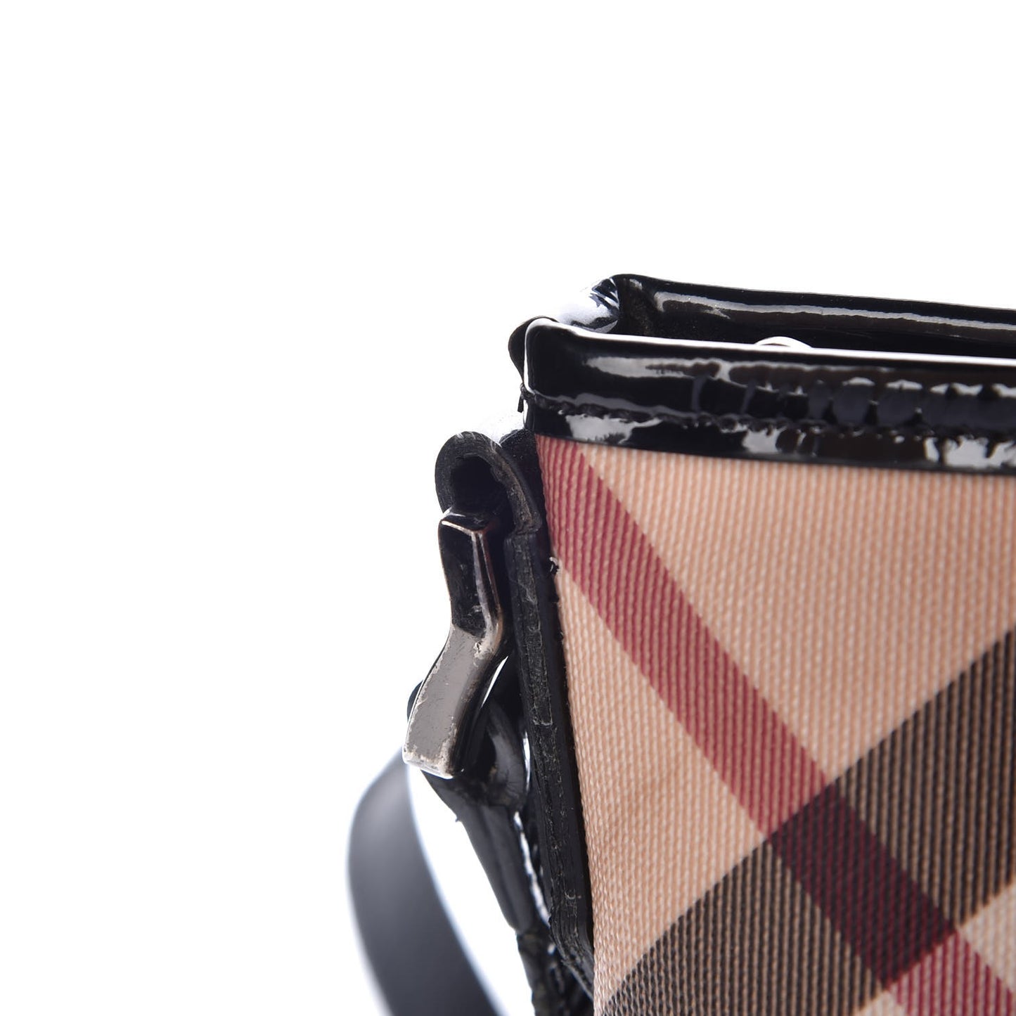 Supernova Check Small Dryden Crossbody Bag Black