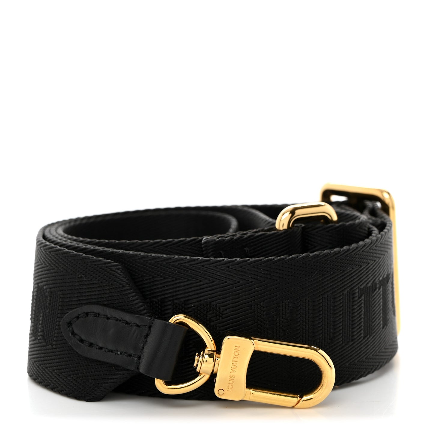 Nylon Petite Malle Souple Shoulder Strap Black