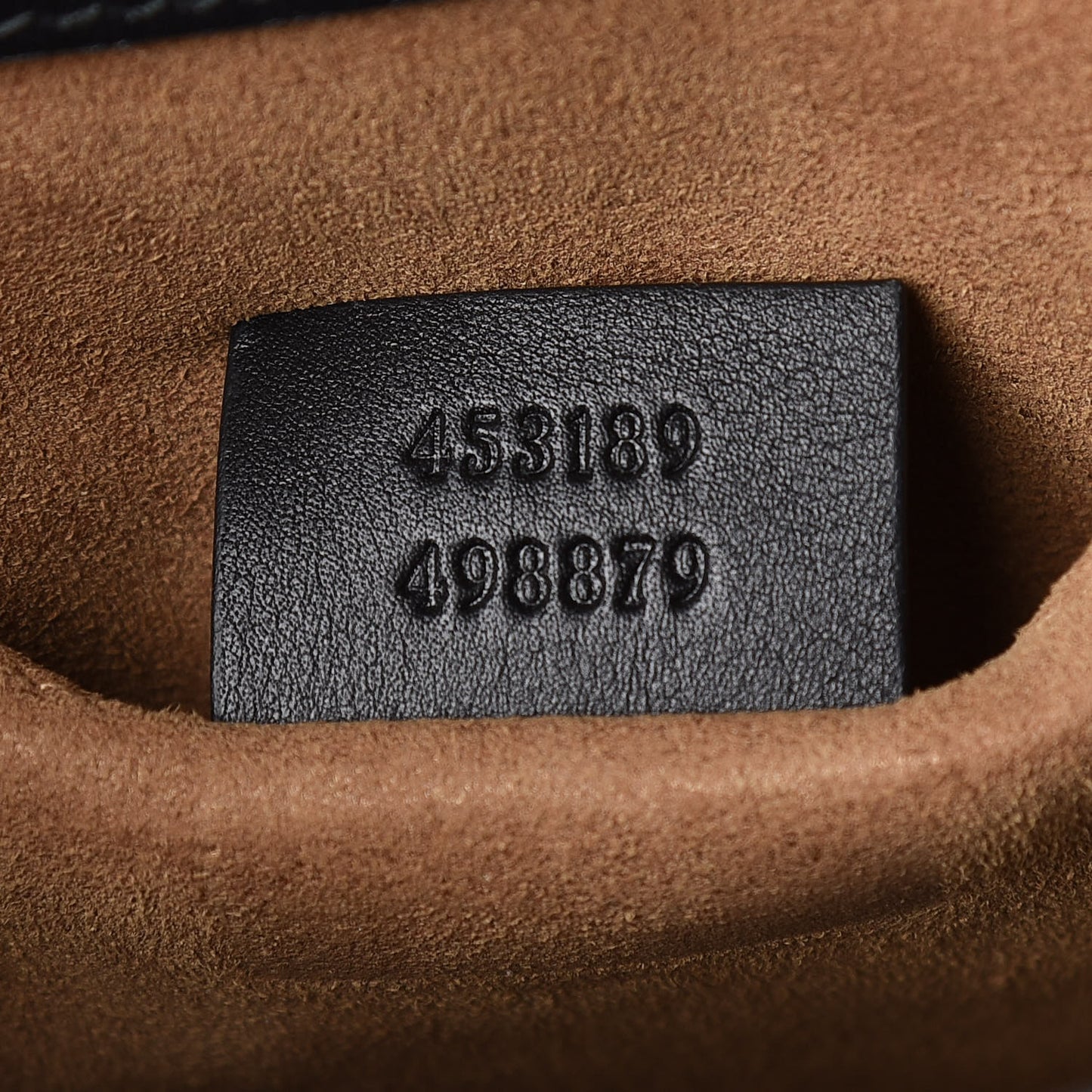 GG Supreme Monogram Web Medium Padlock Messenger Shoulder Bag Black
