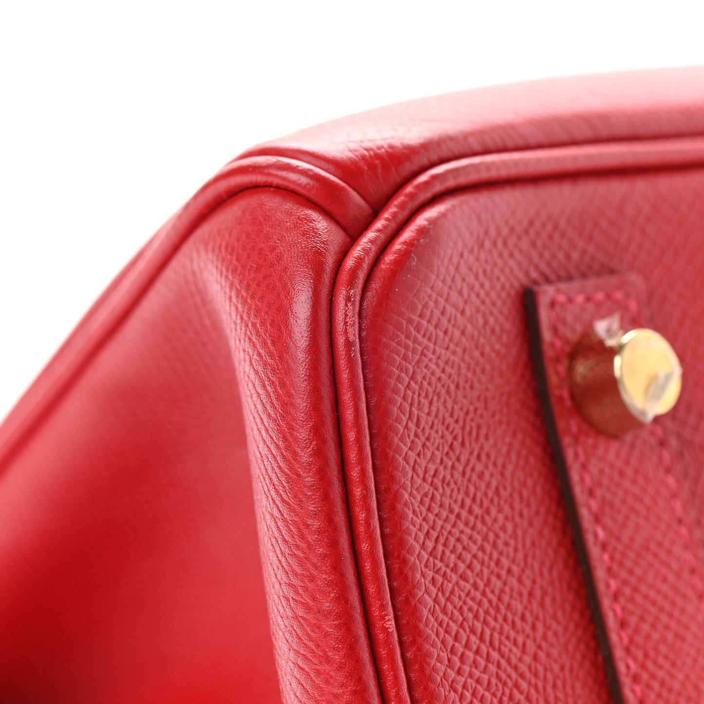 Epsom Birkin 30 Rouge Casaque