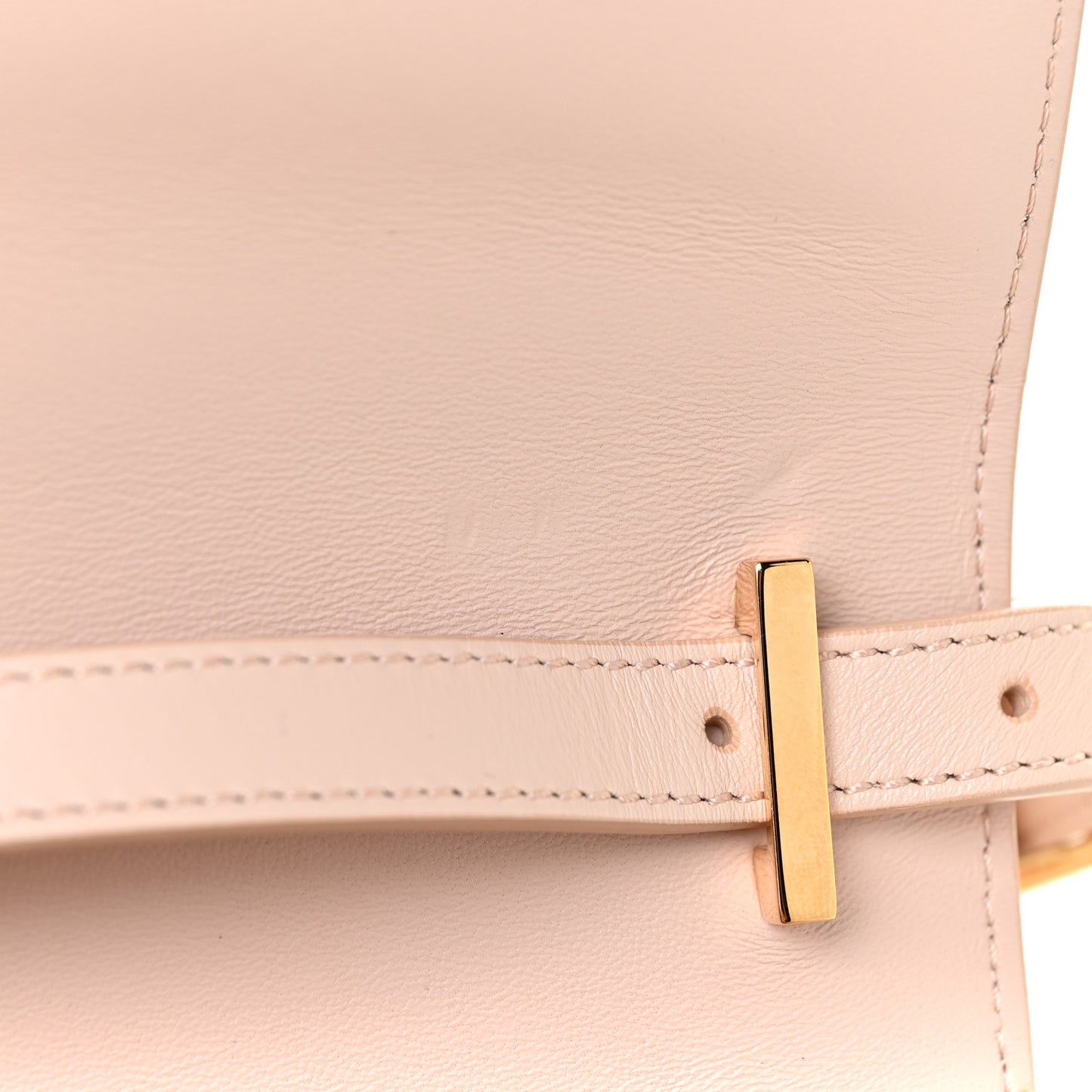 Calfskin Small TB Bag Rose Beige