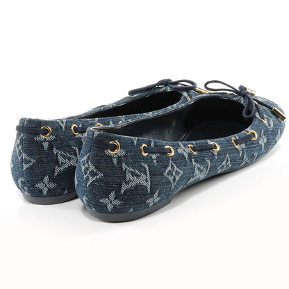 Louis Vuitton Monogram Denim Oasis Ballerina Flats 5 of 9