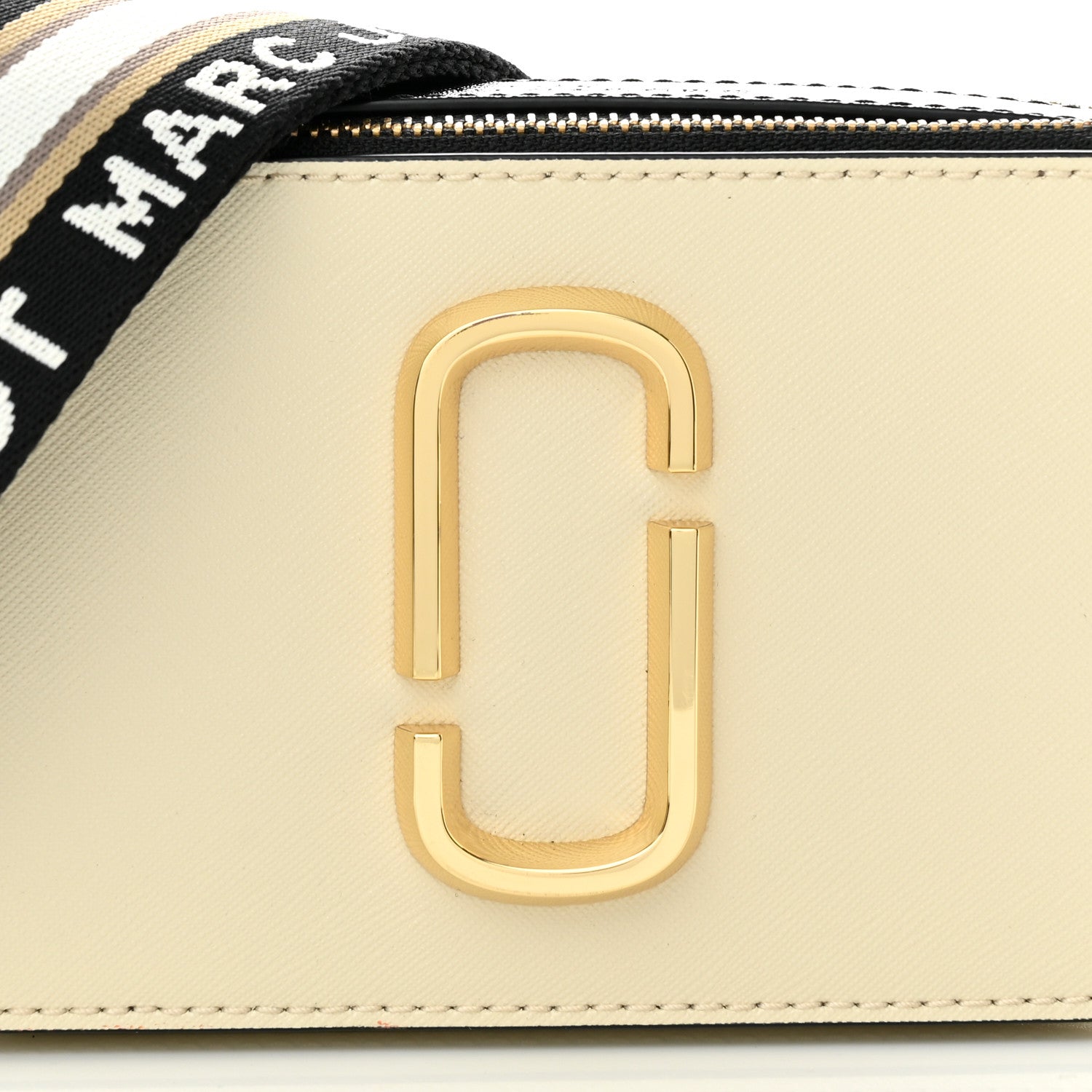 Marc Jacobs Saffiano Small Snapshot Camera Bag New Cloud White Multicolor 9 of 11