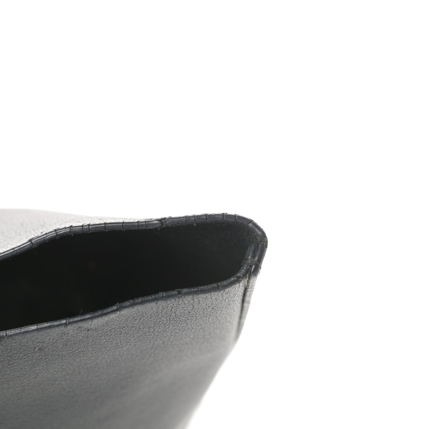Calfskin Large Shopping Tote Black
