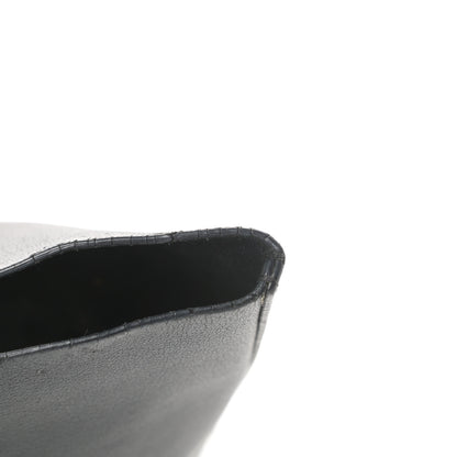 Saint Laurent Calfskin Large Shopping Tote Black 16 of 19