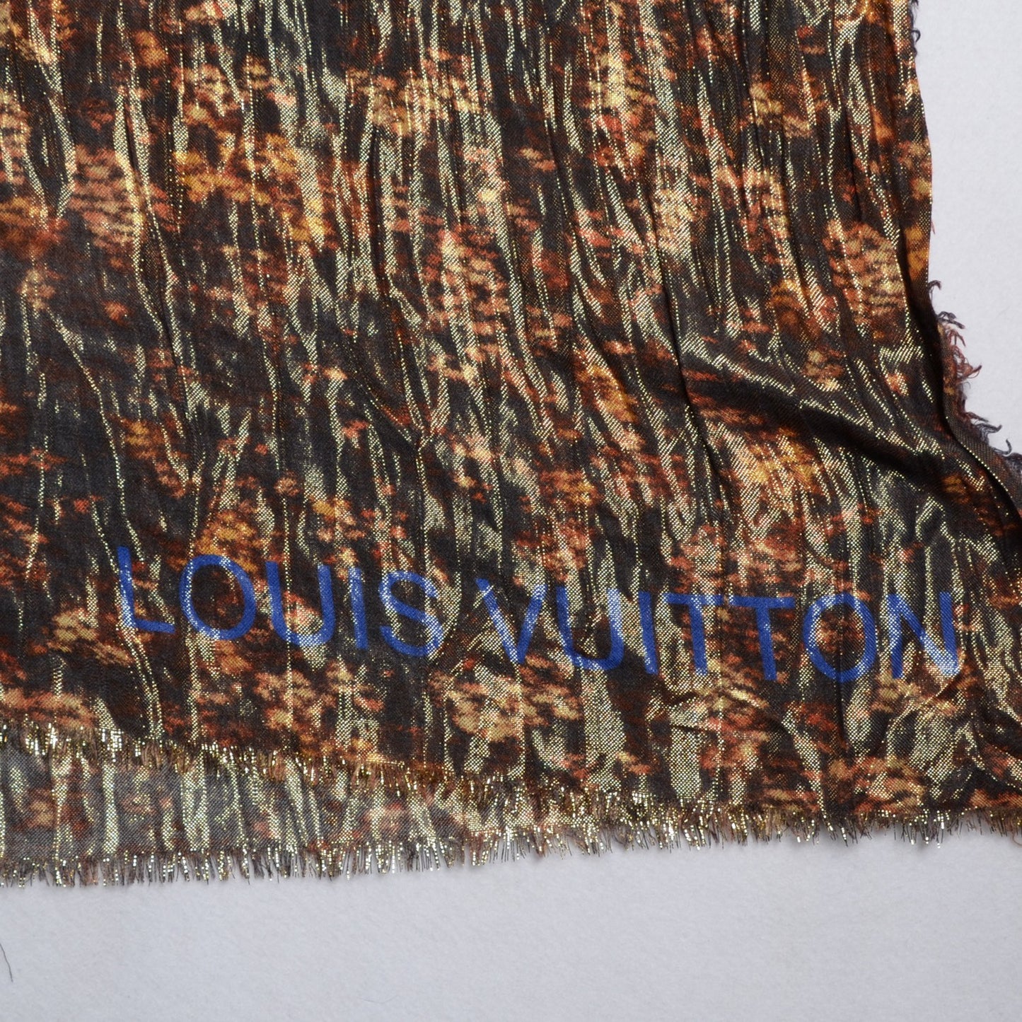 Cashmere Silk Blurry Stole Mordore
