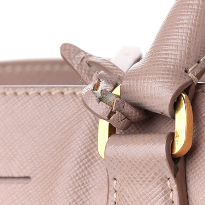 Prada Saffiano Lux Large Tote Cammeo 9 of 12