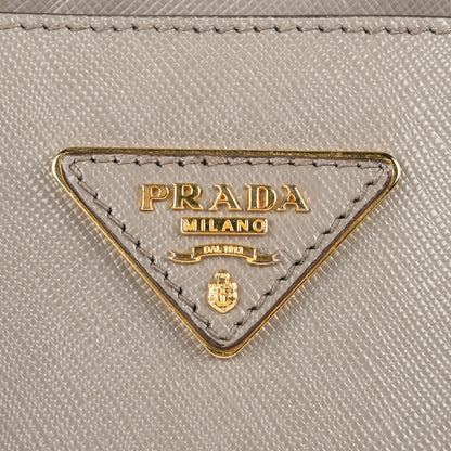 Prada Saffiano Lux Large Tote Argilla 10 of 13