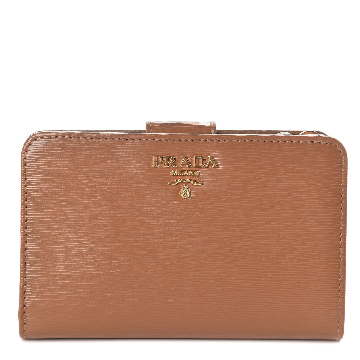 Vitello Move Compact Wallet Caramel