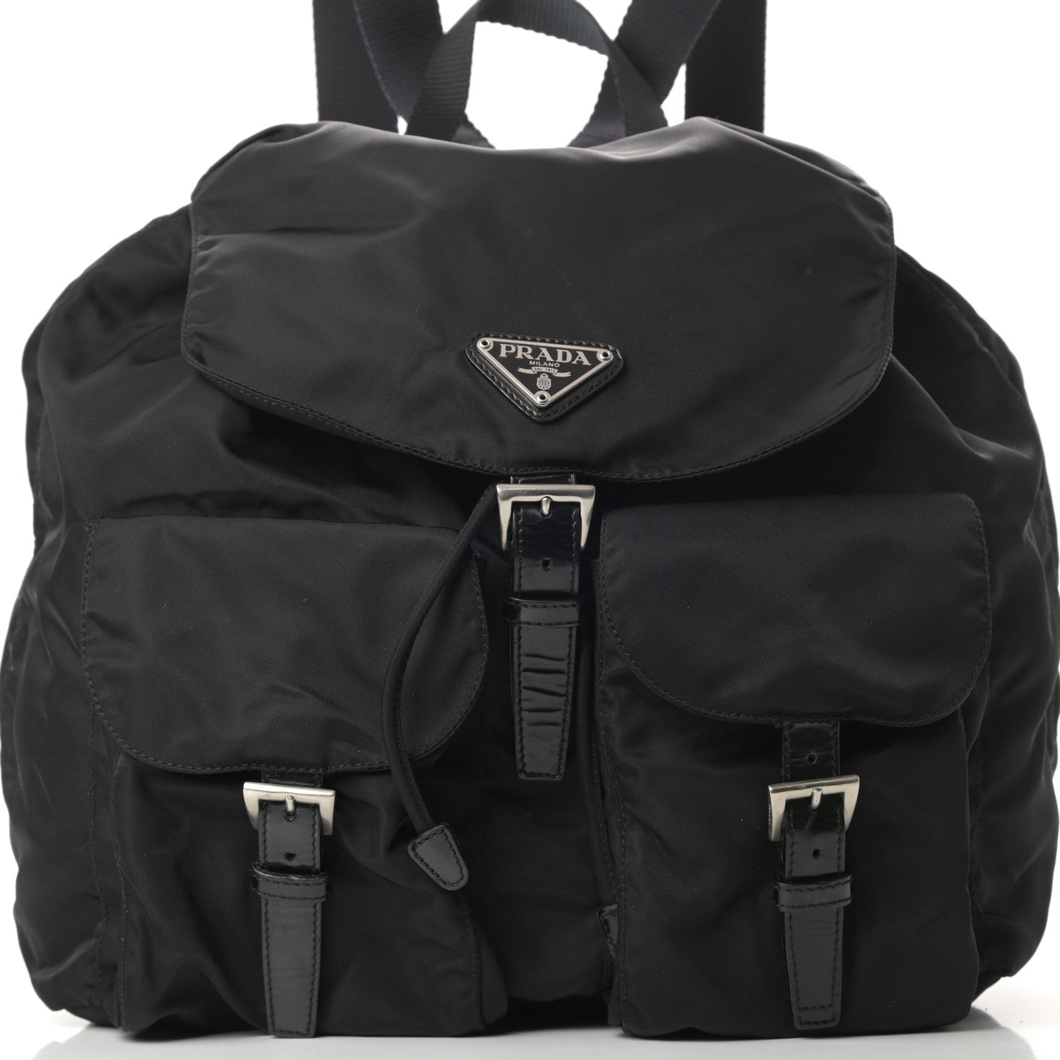 Prada Nylon Vela Large Backpack Black 8 of 13