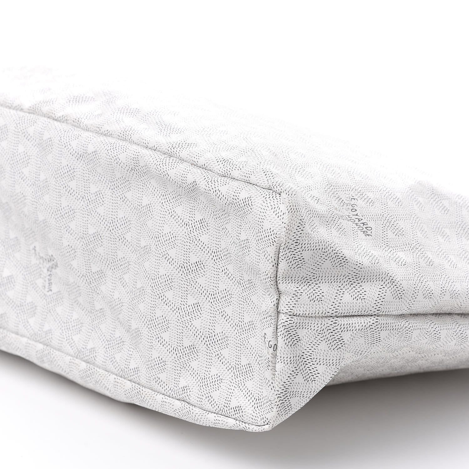 Goyard Goyardine Fidji Zip Hobo White 6 of 11