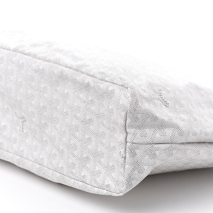 Goyard Goyardine Fidji Zip Hobo White 6 of 11
