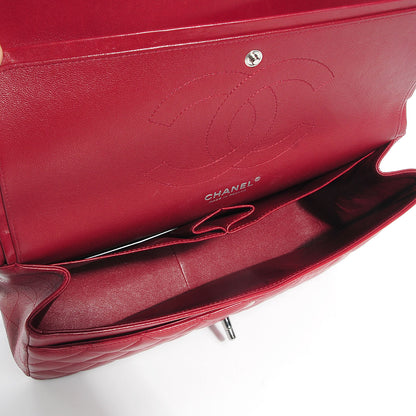 Chanel Lambskin Jumbo Double Flap Red 5 of 8