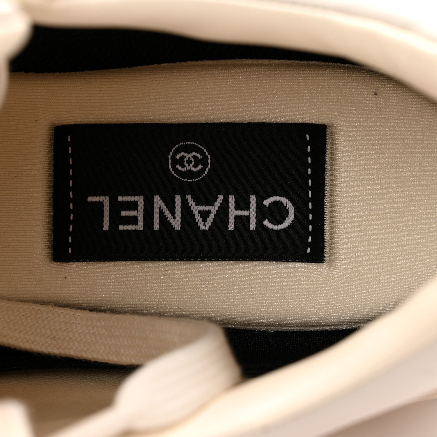 Chanel Gradiant Calfskin CC Womens Sneakers 40 Beige 8 of 10