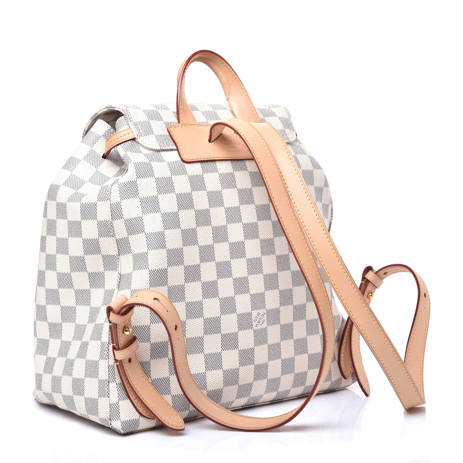 Louis Vuitton Damier Azur Sperone Backpack 2 of 10