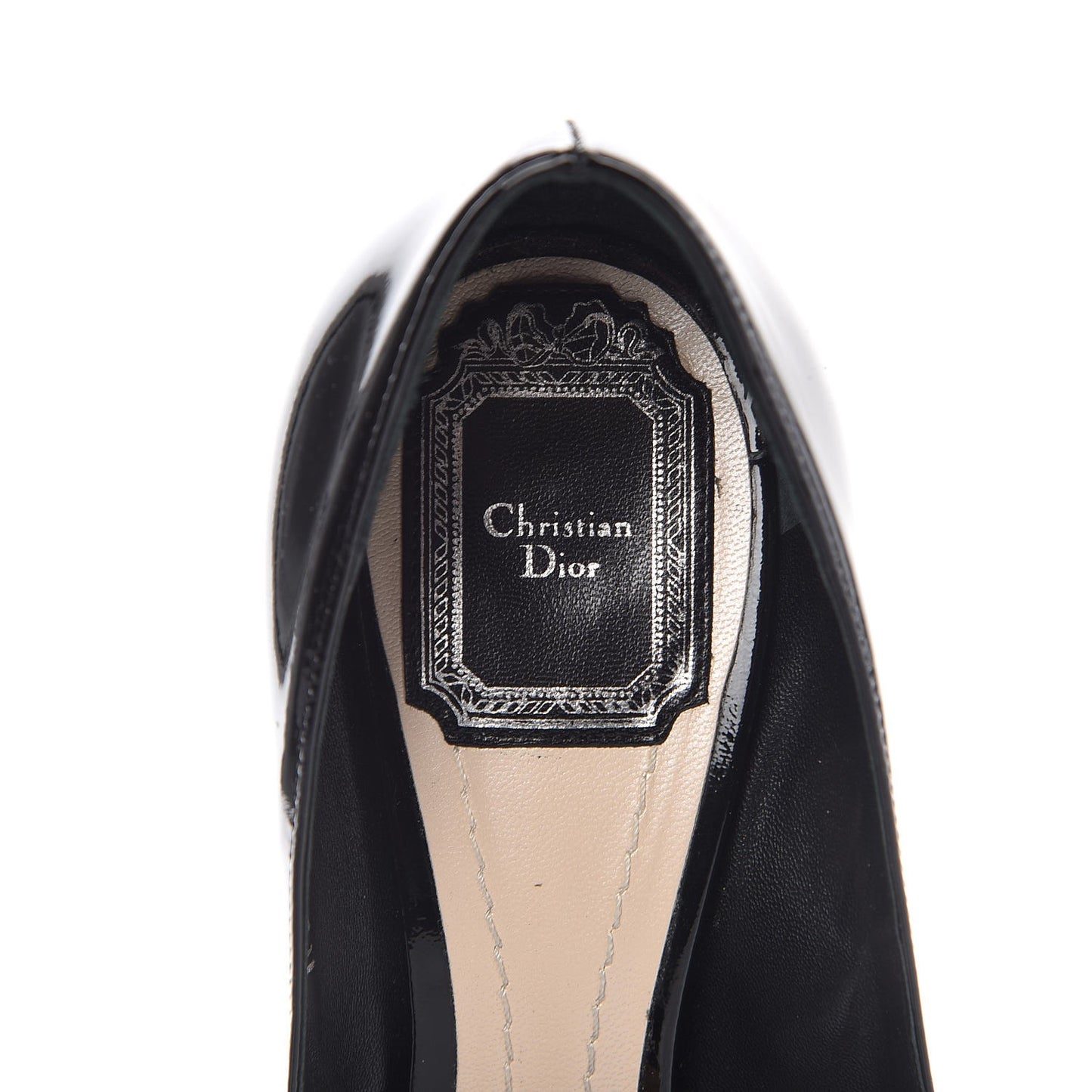Patent Dior Cosmopolitan Pumps 38 Black