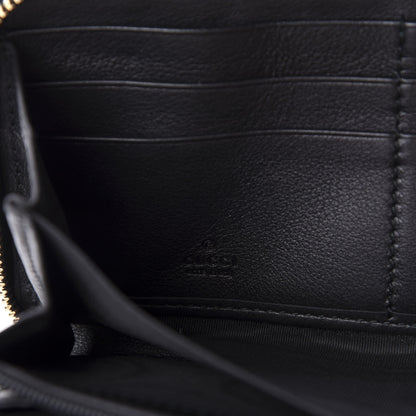 Gucci Patent Calfskin Soho Zip Around Wallet Black 8 of 10