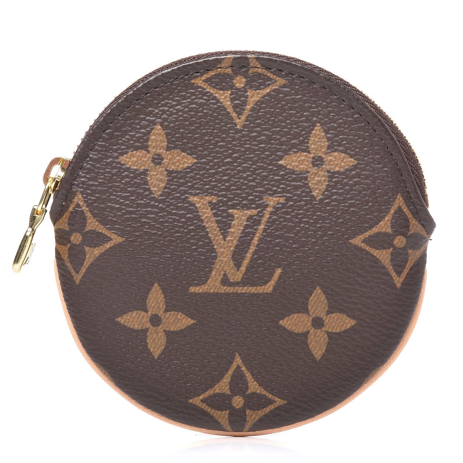 Louis Vuitton Monogram Round Coin Purse 1 of 8