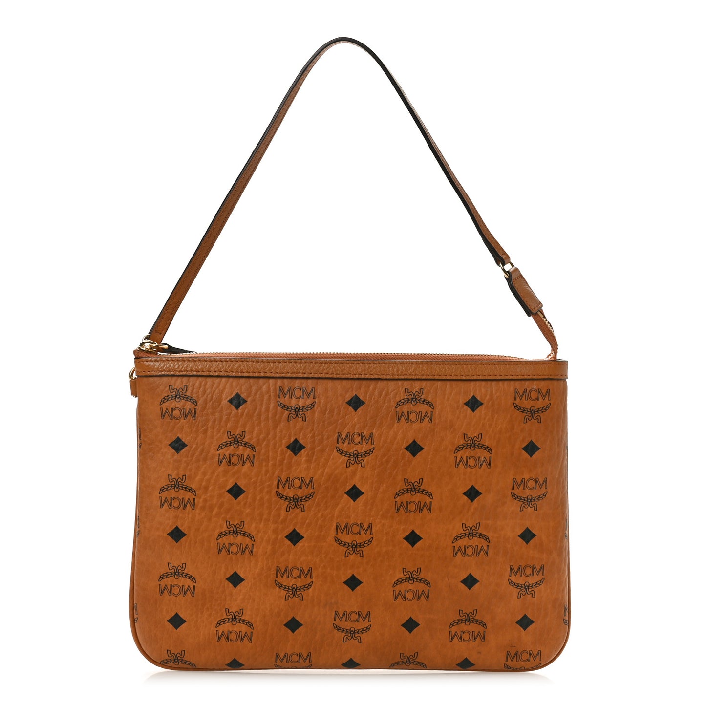 Visetos Liz Shopper Tote Pouch Cognac