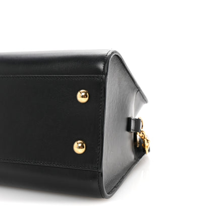 Saint Laurent Calfskin Monogram Baby Cabas Black 9 of 9