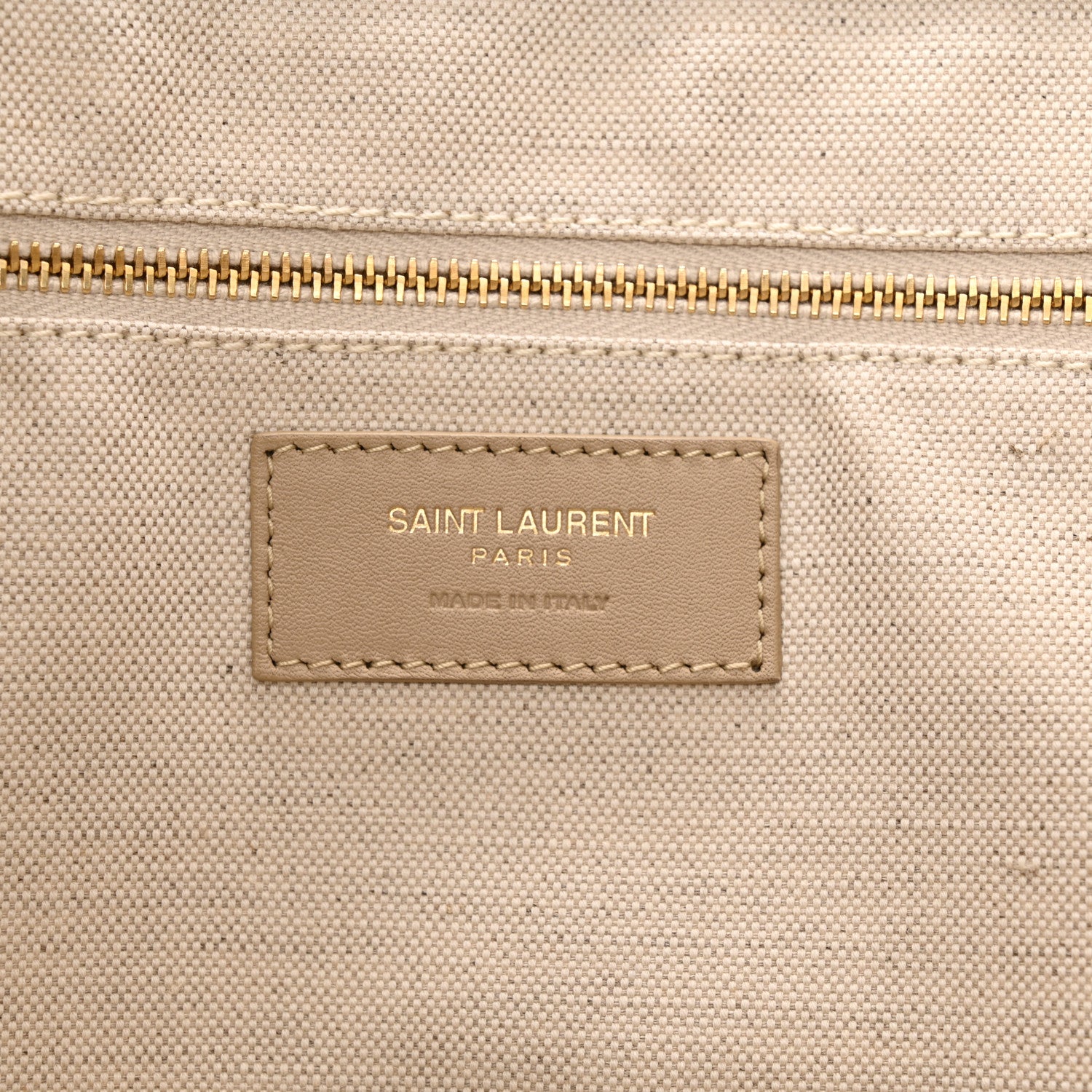 Saint Laurent Nubuck Suede Quilted Maxi Icare Shopping Tote Beige 7 of 12