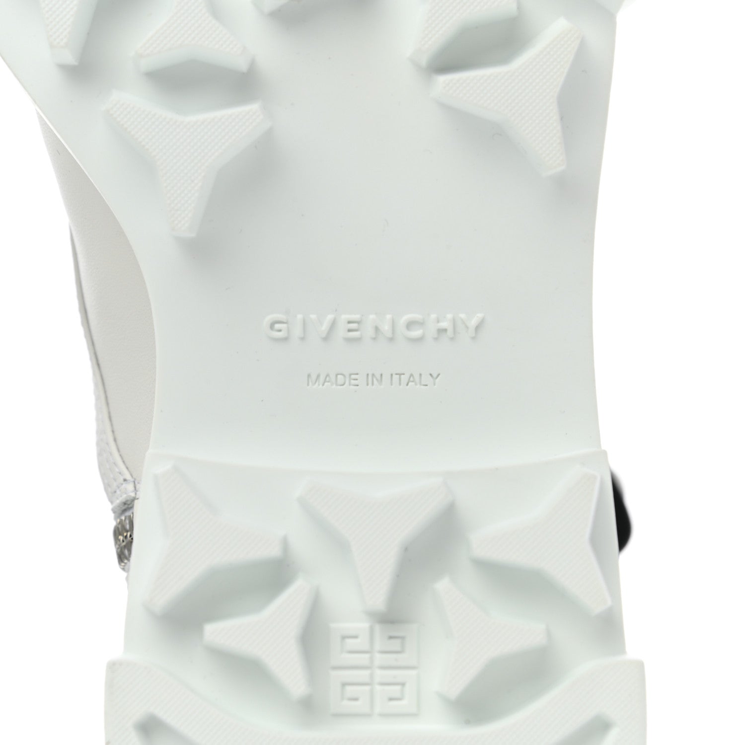 Givenchy Calfskin 4G Terra Boots 36.5 White 6 of 11