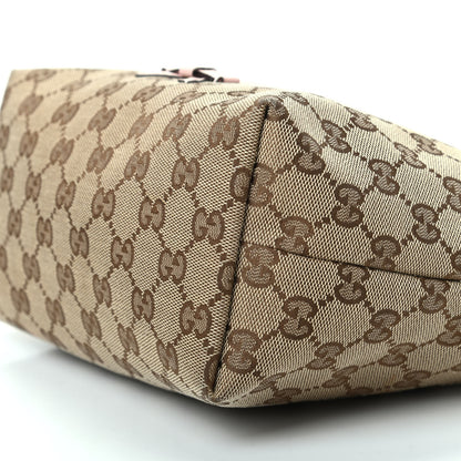 Gucci GG Monogram Mini Zoo Bird Tote Pink 7 of 9