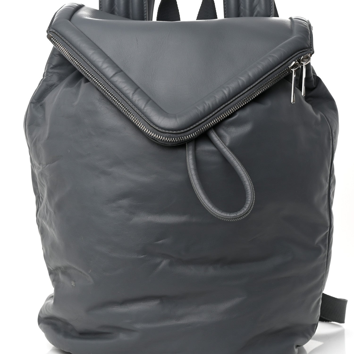 Bottega Veneta Calfskin Beak Backpack Grau 9 of 16