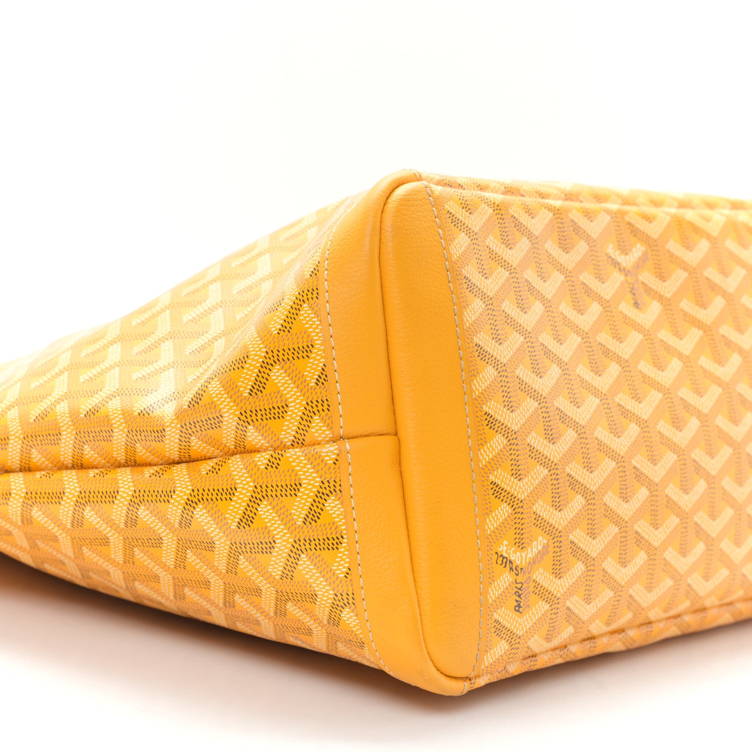 Goyard Goyardine Artois MM Yellow 9 of 10