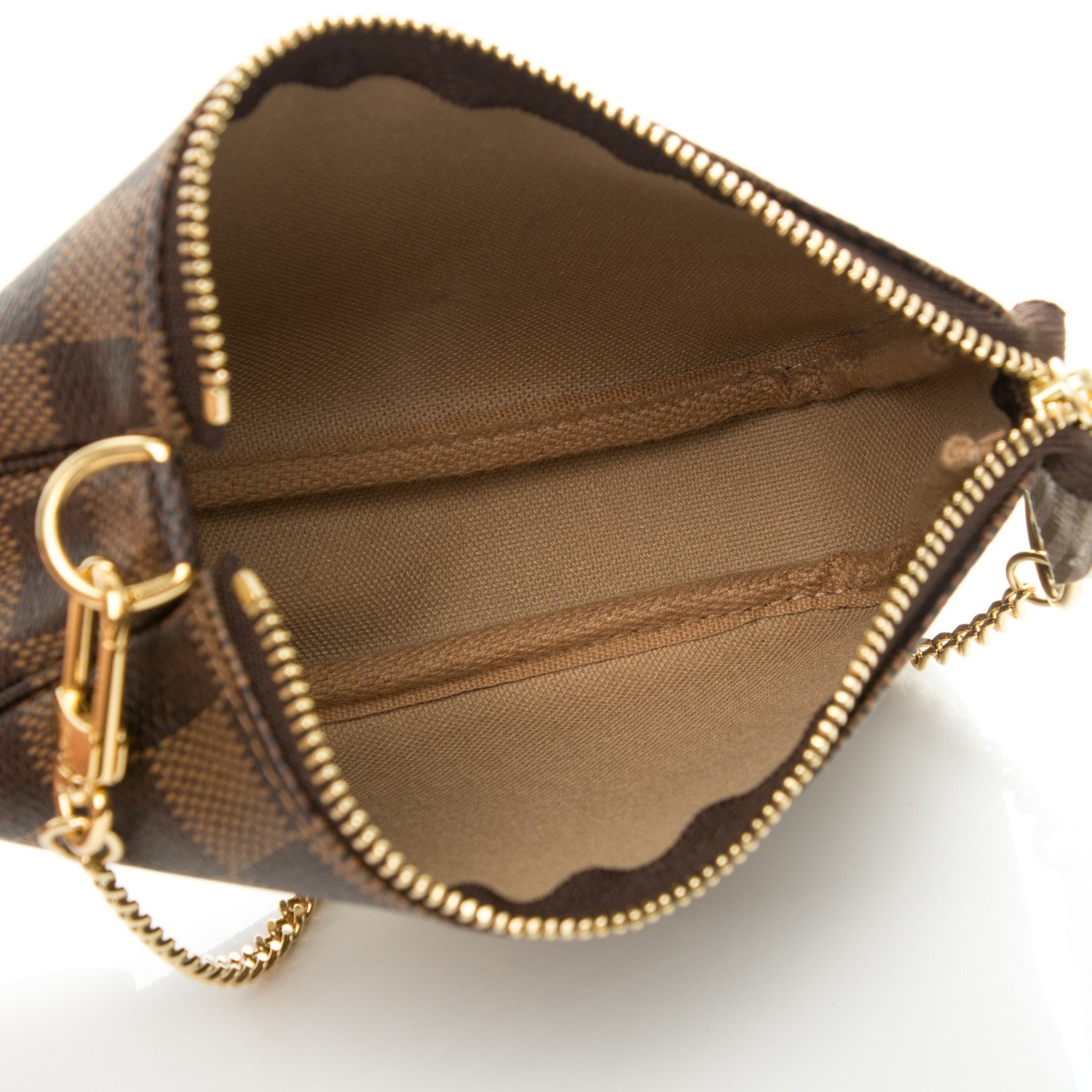 Louis Vuitton Damier Ebene Trunks and Locks Mini Pochette Accessories 5 of 8