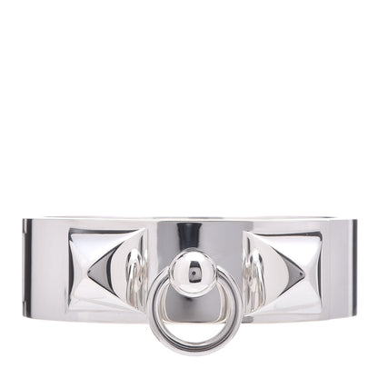 Hermes Sterling Silver MM Collier De Chien Bracelet SH 1 of 8
