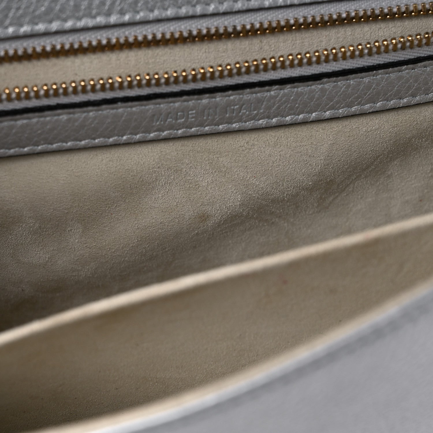 Christian Dior Metallic Grained Calfskin Medium Diorama Flap Bag Silver 10 of 12