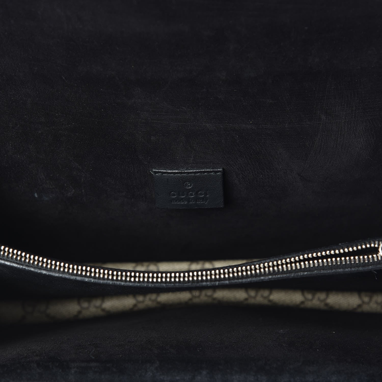 Gucci GG Supreme Monogram Small Dionysus Shoulder Bag Black 8 of 11