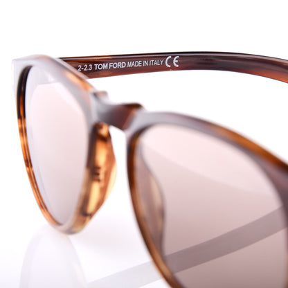 Tom Ford Flynn Round Sunglasses TF291 Havana 6 of 8