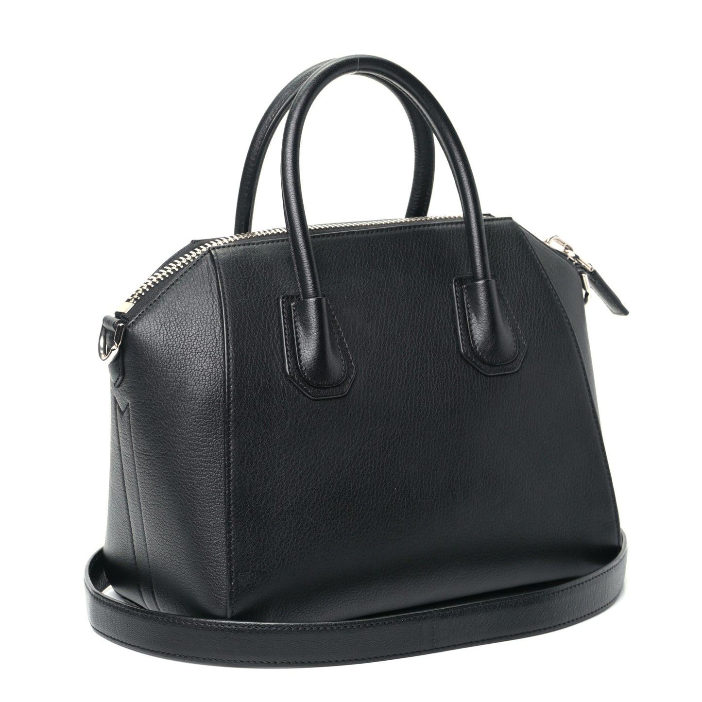 Sugar Goatskin Small Antigona Black